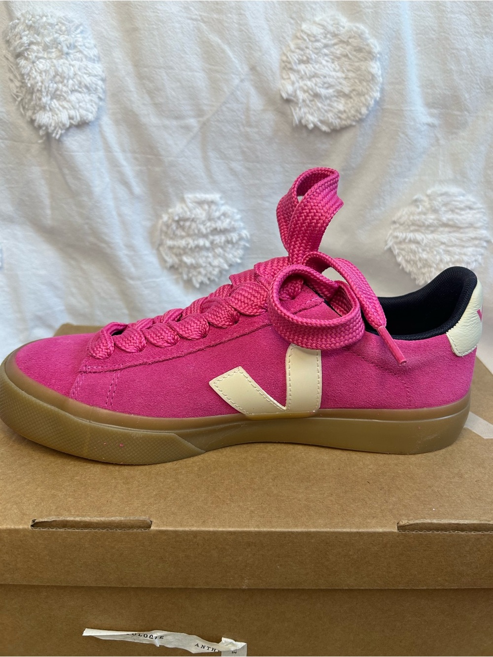Veja Exclusive Campo Bold Sneakers Pink - Picture 10 of 16